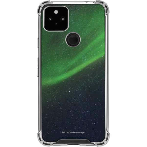 StockTrek Aurora Borealis Dances Above the Arctic Ocean Pixel Cases
